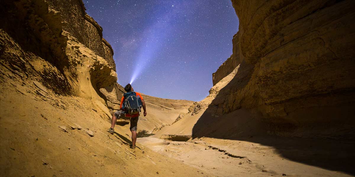 Lost in the Canyon of the Lost. Ocucaje Desert, Peru